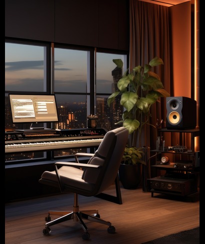 3d music related scene 1